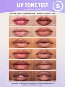 SHEGLAM Glam 101 唇膏與唇線筆組-Deep Caramel 品牌美妝化妝品 適合女士與女孩 - Deep Caramel - 查看 6
