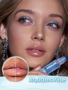 SHEGLAM Crystal Intentions Protection Mantra 滾珠唇油-Aquamarine 品牌美妝化妝品 適合女士與女孩 - 天然海藍寶 - 查看 2
