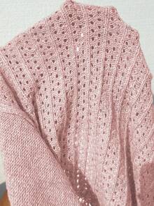 EMERY ROSE Solid Color Crew Neck Casual Pullover Sweater, Versatile For Autumn/Winter - Pink - View 5