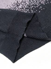 Manfinity Homme 男士漸層色圓領長袖休閒百搭毛衣，秋季休閒登山秋冬上衣，情人節穿搭 - 彩色 - 查看 6