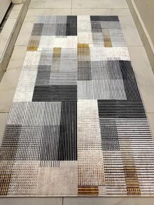 Digitally Printed Non-Slip Washable Runner And Area Rug Suitable For Living Room, Outdoor, Kitchen, Bedroom Carpet, Modern Design | Modern, Scandinavian, Bohemian And Classic Styles | 100% Polyester - Multicolor - View 5