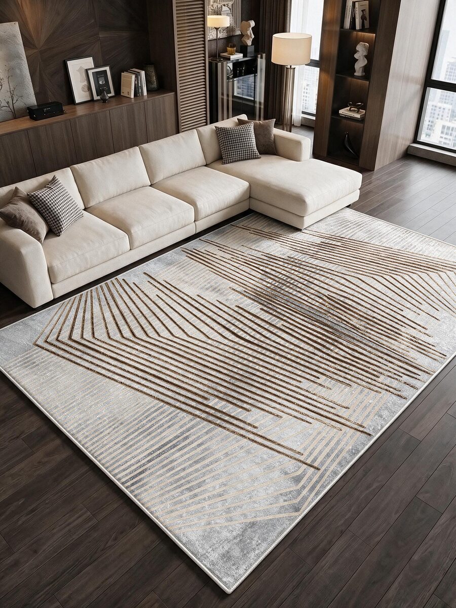 Digitally Printed Non-Slip Washable Runner And Area Rug Living Room, Kitchen, Bedroom, Outdoor Carpet, Modern Design | Modern, Scandinavian, Bohemian And Classic Styles | 100% Polyester - Multicolor - View 1