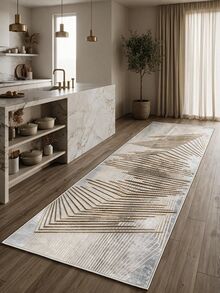Digitally Printed Non-Slip Washable Runner And Area Rug Living Room, Kitchen, Bedroom, Outdoor Carpet, Modern Design | Modern, Scandinavian, Bohemian And Classic Styles | 100% Polyester - Multicolor - View 8