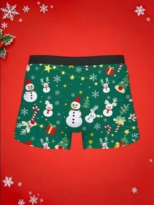 Notgurli Men's Fashion Printed Boxer Briefs, 1pc - Multicolor - View 2