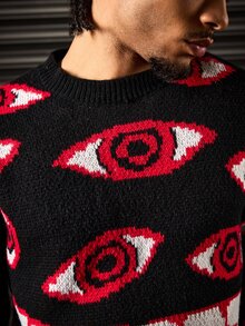 ROMWE MEN Jerseys para Hombre - Negro - Ver 8