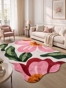 Pinkie Home - Machine Washable Carpet Modern Asymmetric Irregular Rug Runner Living Room Rug 160x230cm-120x180cm-80x300cm-200x300cm - Multicolor - View 1
