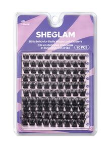 SHEGLAM Blink Behavior 蓬鬆纖長睫毛叢 品牌美妝化妝品 適合女士與女孩 - 黑色 - 查看 5