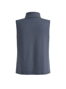 In My Nature Women's Autumn/Winter Outdoor Vest Jacket - Blue - View 9