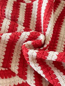 SHEIN Playful Pals Baby Girl Jacket Set Fall Winter Knit Striped Red Cardigan Beige Grey Print Coats Puffer Jacket - Red and White - View 3