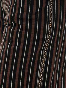 Nöista Celana Panjang Bergaris dengan Potongan Lebar dalam Warna Musim Gugur. Musim Gugur/Musim Dingin, Kasual, Sehari-hari, Nyaman. - Coffee Brown - View 11