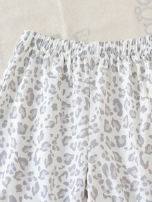 3pcs/Set Girls Camouflage Print Sweatshirt Top & Cami Tank Top & Casual Tapered Leg Pants Suitable For Spring And Autumn Back To School - Light Grey - View 10