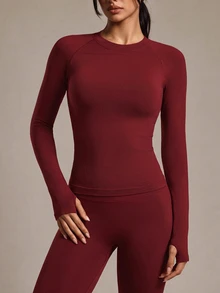 Gameset SHEIN Sport Women's Letter Striped Printed Drawstring Hooded Sleeveless Casual Sports Tee Workout Tank Top - Burgundy - View 6