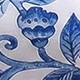 Blue and White