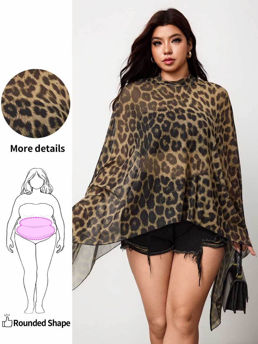Enliva Plus Size Women's Retro Asymmetrical Neckline Knitted Loose Pullover T-Shirt Apple,Rounded Body Fall - Multicolor - View 1