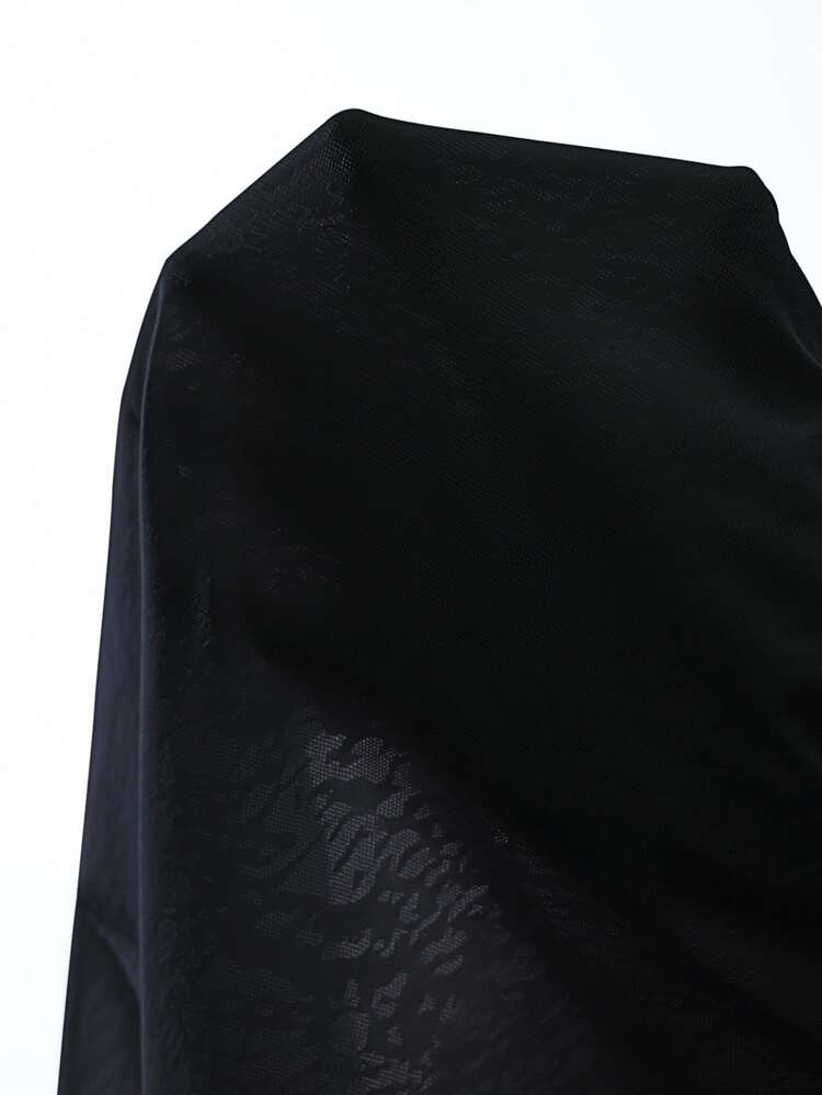 Eassivo Eassivo Casual Plain Racerback Sports Tank Top - Black - View 10