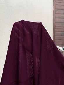 EMERY ROSE Women's Solid Color Casual Versatile Daily Wear Cardigan Office Everyday Travel Vacation Tourist Work Plum Purple Summer Autumn Outfit - Red Violet - View 9