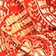لون برتقالي