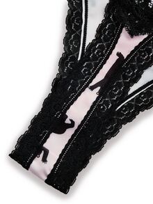 AltBold Set 3 pcs Celana Dalam Thong Motif Renda - MultiWarna - View 5