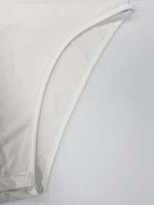 SHEIN Elegant White Lapel Lantern Long Sleeve Shirt, Romantic Dating Blouse For Women - White - View 8