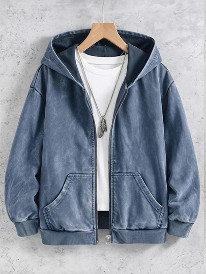 SHEIN Coolqubz Áo nỉ hoodie streetwear dễ thương phong cách Y2K cho bé trai tuổi teen, họa tiết chữ Halloween, màu trắng, cho mùa thu, Sixth Form, đi chơi nghỉ dưỡng