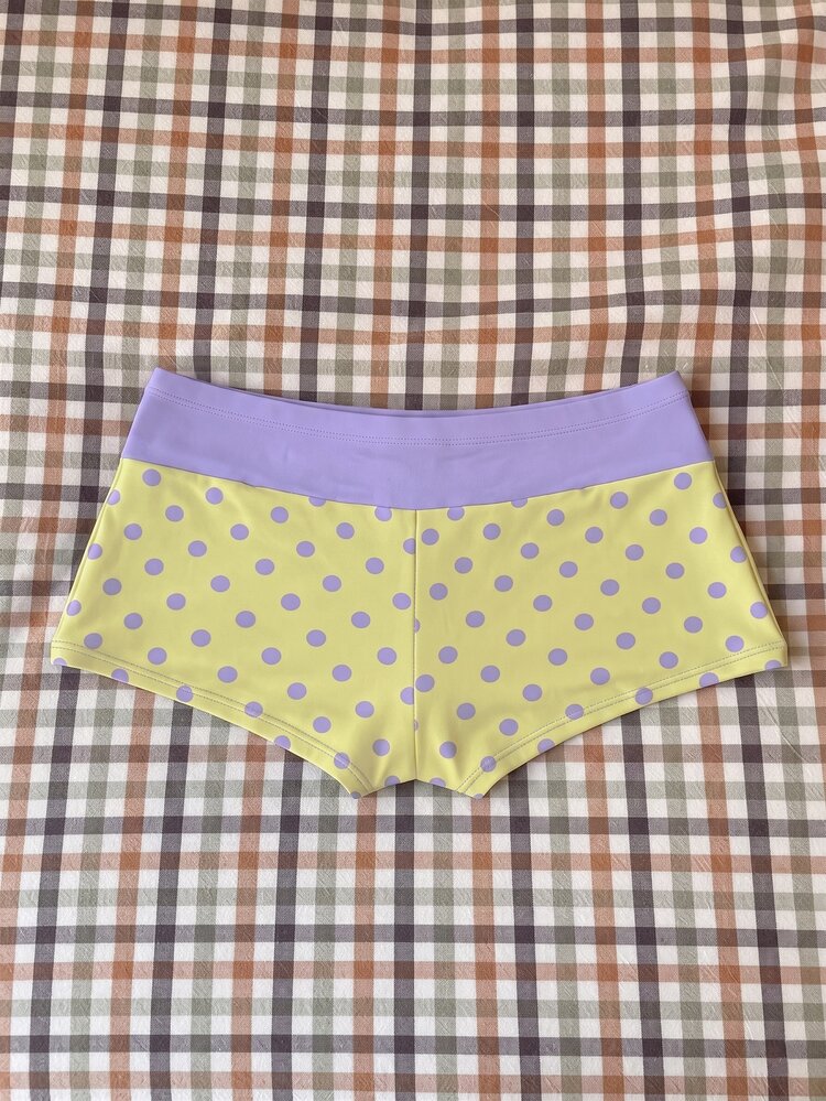 Elavelle Women's High Waist Bowknot Printed Bikini Bottom, Spring/Summer - Multicolor - View 3