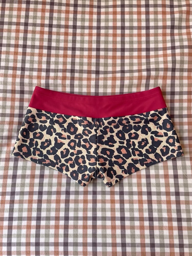 Elavelle Women's Spring/Summer Random Print High Waist Bow Bikini Bottom - Multicolor - View 5