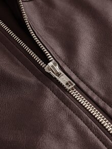 EASEVO Men's Plus Size Autumn Fashion Versatile Jacket Halloween Winter Party Autumn - Brown - View 4