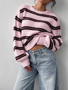 SHEIN BASICS 女士毛衣 - 彩色 - 查看 2