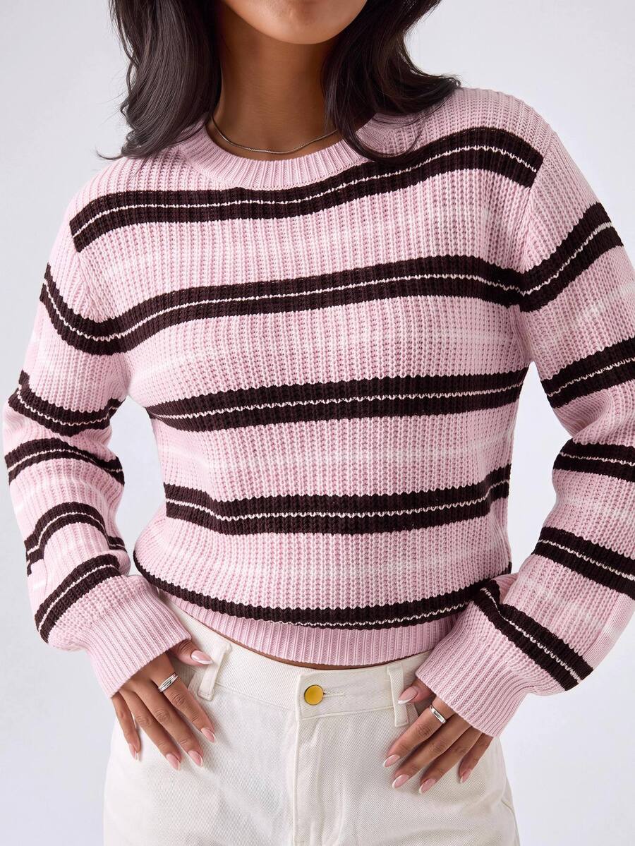 SHEIN BASICS 女士毛衣 - 彩色 - 查看 1