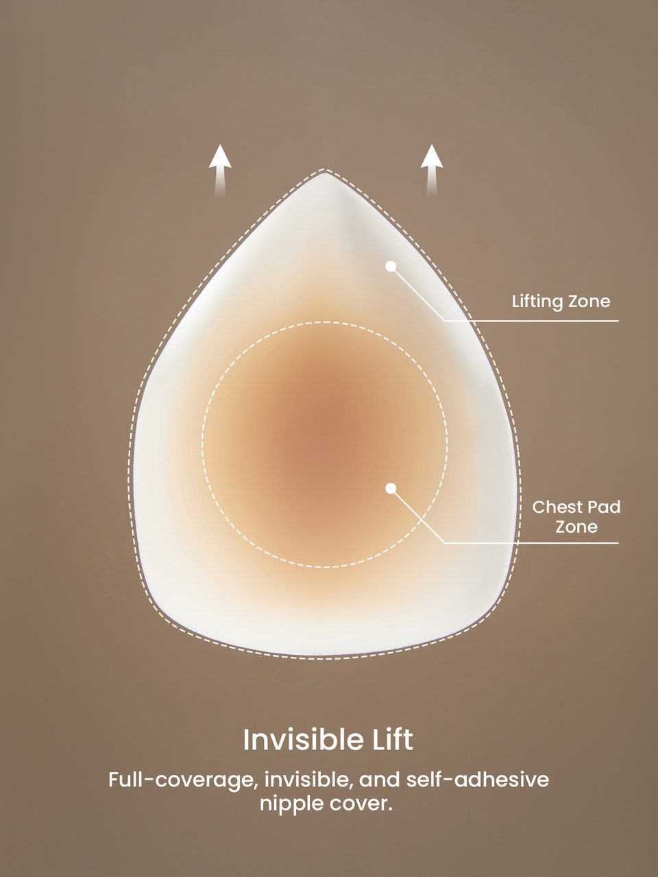 Plus Invisible Lifting Self-Adhesive Breast Tape