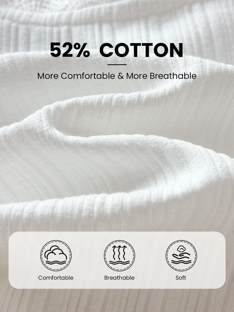 SHEIN Girls' White Cardigan Jacket, Autumn/Winter, Simple Fashionable Versatile Outerwear, Cotton Knit, Suitable For Daily Wear And Multiple Occasions - White - View 7