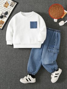 Blue and White