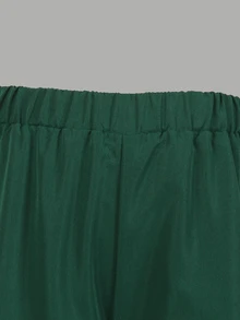SHEIN Tween女孩3件套外套套裝，寬鬆針織休閒極簡風，秋季蝴蝶結拼色夾克開襟衫拉鍊連帽外套，寬腿秋裝 - 彩色 - 查看 7