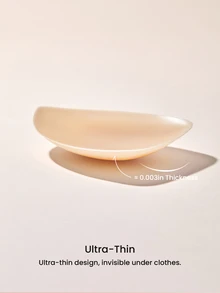 LUVLETTE Plus Women Invisible Skin-Friendly Sticky Self-Adhesive Anti-Sagging Shaping Lifting Breast Tape,Bikini Breast Petals-Cinnamon Wedding Bra - Cinnamon - View 5