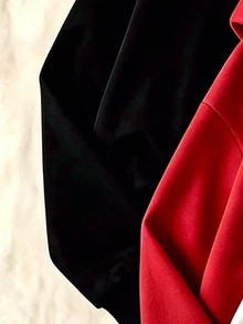 (3 قطع) قمصان علوية للفتيات المراهقات في فصل الخريف بطبعة أوراق الكرز، قمصان رياضية كاجوال بأكمام طويلة مع بطانية رأس للخريف والشتاء - متعدد الألوان - مشاهدة 5