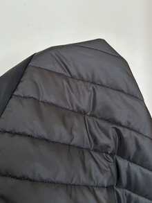 GalTyme Plus Size Women's Autumn/Winter Long Sleeve Zipper Hooded Jacket - Black - View 10