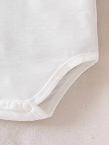 Souflis Souflis 男嬰套裝，黑白領口連身褲、領結可調節吊帶短褲，秋季優雅高貴婚禮家庭套裝度假款 - 黑色 - 查看 9