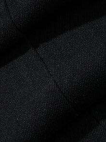 Dazy Plus Vintage Casual Cargo Denim Washed Black Stretch Skinny Sexy Minimalist Sexy Flare Jeans Plus Size Women All Season Beach Club Fall - Black - View 6