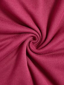 BamGleam Women's Solid Color Stand Collar Waist Tie Slim Fit Sleeveless Dress - Red - View 8