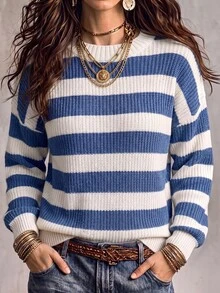 Blue and White