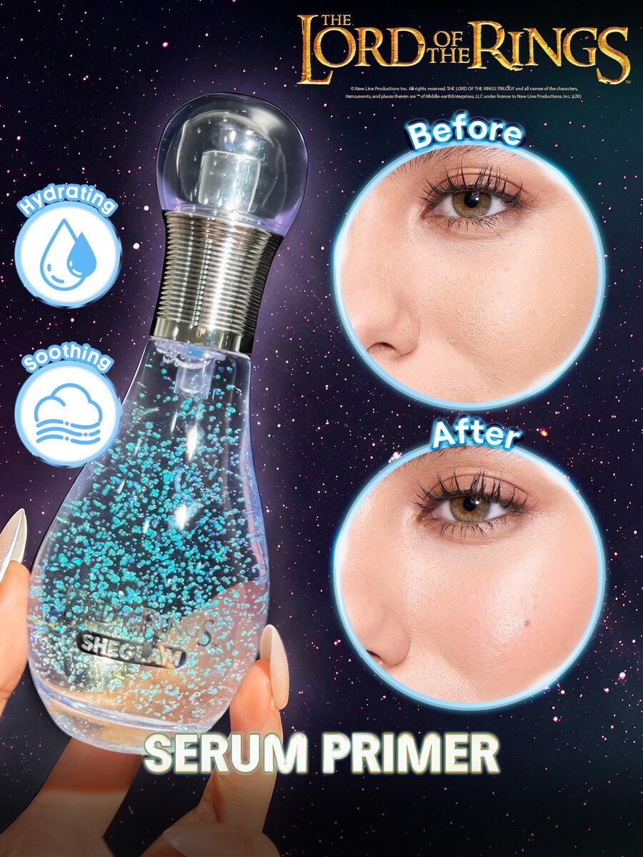 THE LORD OF THE RINGS | SHEGLAM Guiding Star Hydrating & Soothing Priming Serum Brand Beauty Cosmetic Makeup For Women And Girls - Clear - View 1