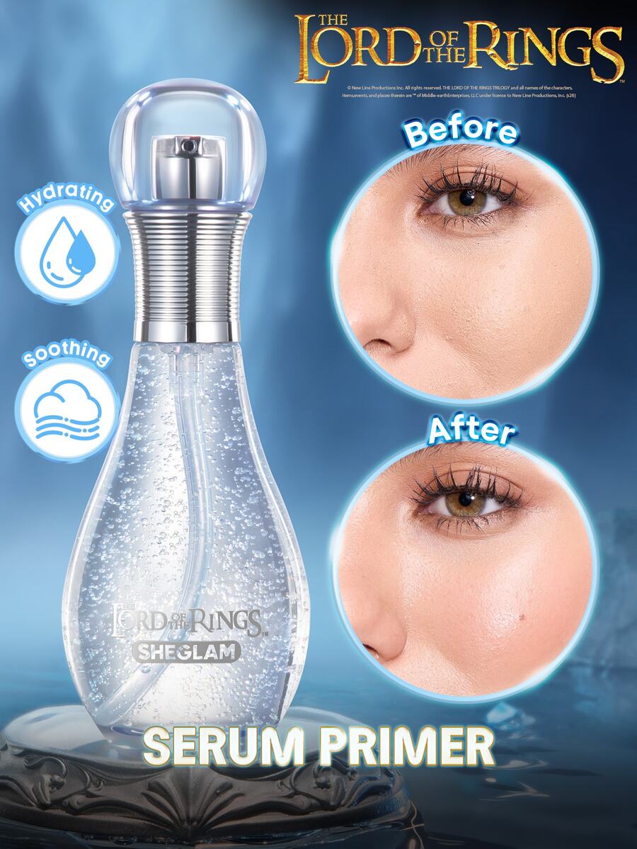 THE LORD OF THE RINGS | SHEGLAM Guiding Star Serum Primer Melembabkan Dan Menenangkan Merek Kecantikan Kosmetik Makeup Untuk Wanita Dan Anak Perempuan - Clear - View 1