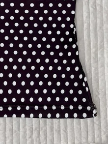 Elavelle Atasan Bikini Wanita Motif Polkadot Leher Halter dengan Hiasan Pita, Motif Acak, Musim Semi/Panas - MultiWarna - View 5