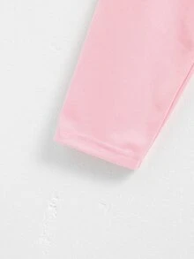 青少年女孩運動學院風 2-in-1 裙褲套裝 2件組 鏤空刺繡裙褲 瑜伽網球運動裙褲套裝 適合學校運動 - 彩色 - 查看 6