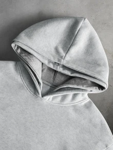 PAVTROS Men's Hoodie And Sweatpants Set - Grey - View 4