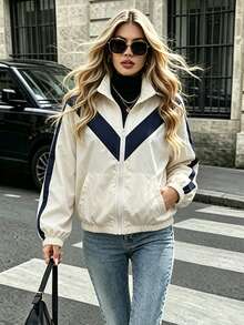SHEIN Women Jackets - Multicolor - View 4