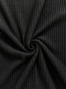 SHEIN Maternity Color Block Casual Daily Summer Travel Dress Fall - Black and White - View 8