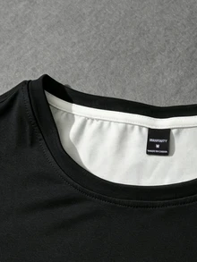 Manfinity EMRG Men's Streetwear Casual Loose Fit T-Shirt - Multicolor - View 6