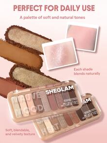 SHEGLAM Mauve Mood باليت ظلال العيون ماركة تجميل ومكياج للنساء والفتيات - Mauve Mood Palette - مشاهدة 5