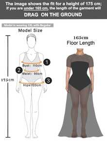 Elenzga Spring Summer Autumn Evening Party Off-Shoulder Rhinestone Chain Decor Long Black Plus Size Dress - Black - View 6
